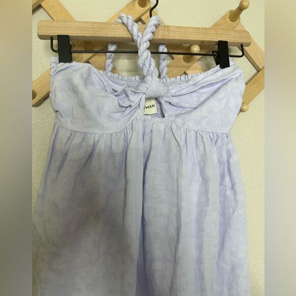 Mara Hoffman Swim Basilia Halter Maxi Dress Coverup in Lavender Sz XS - Picture 5 of 12